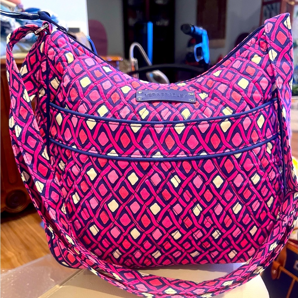 Vera Bradley Carryall Crossbody, katalina pink includes @ no cost match. wallet